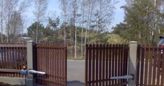 Купить распашные ворота из штакетника Энгельс, цена от 2778 руб.