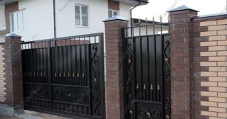Купить распашные ворота кованные Энгельс, цена от 4875 руб.